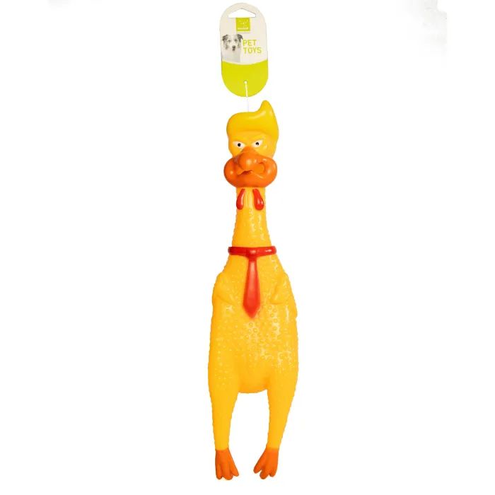 Игрушка для собак Nunbell Курка Трамп велика 42 см Фото