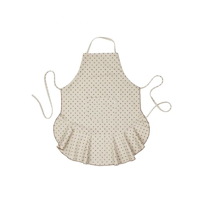 Фартук Прованс Горох коричневый Хозяйка Фото