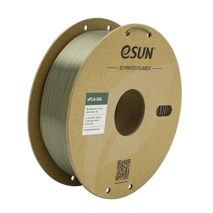 Пластик для 3D-принтера eSUN ePLA-Silk Metal 1.75мм, 1кг, bronze Фото