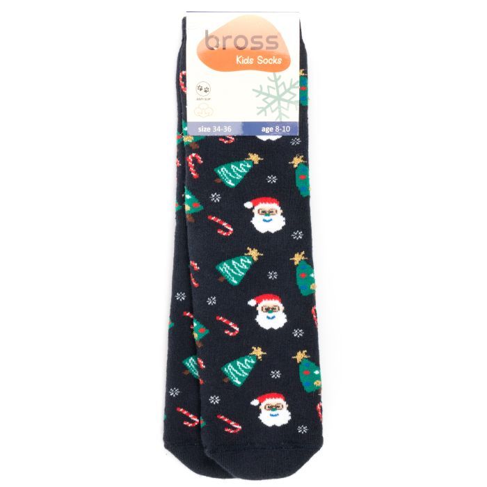 Носки детские Bross новогодние махровые Фото
