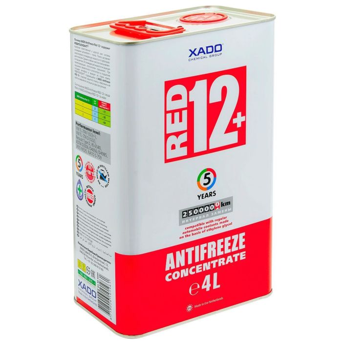 Антифриз Xado Red 12+ 4л Фото
