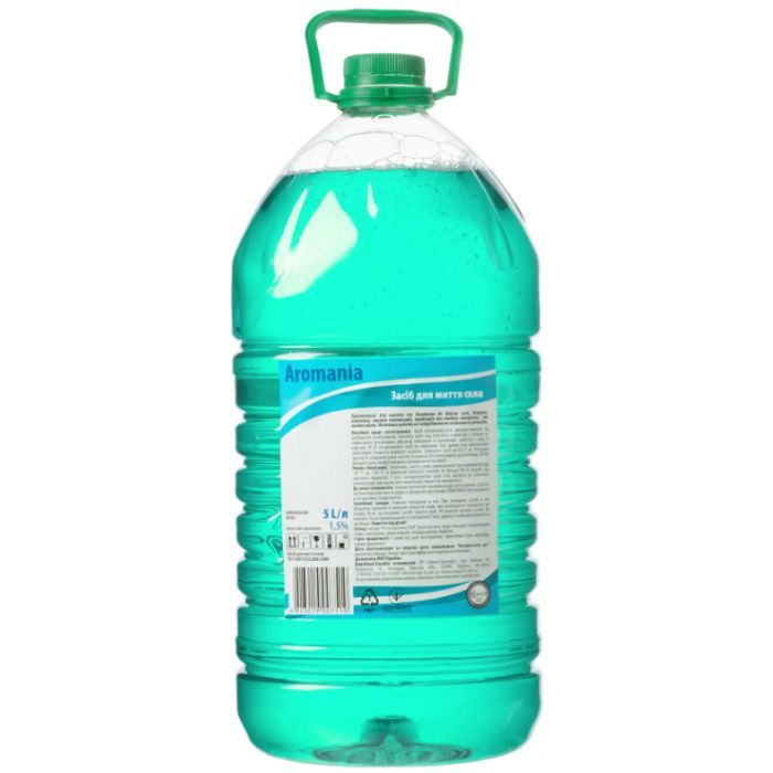 Средство для мытья стекла Helper Aromania 5 л Фото