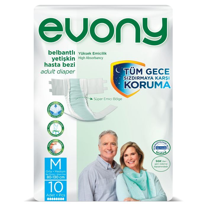Подгузники для взрослых Evony 2 Medium 10 шт Фото