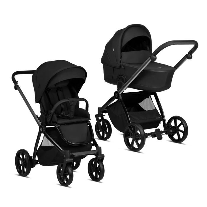Коляска TUTIS Mio3 plus BLACK EDITION Obsidian Фото