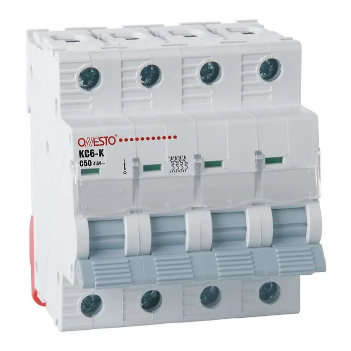Автоматический выключатель ONESTO 4п С 32 MCB 6kA (KC6-K) Фото