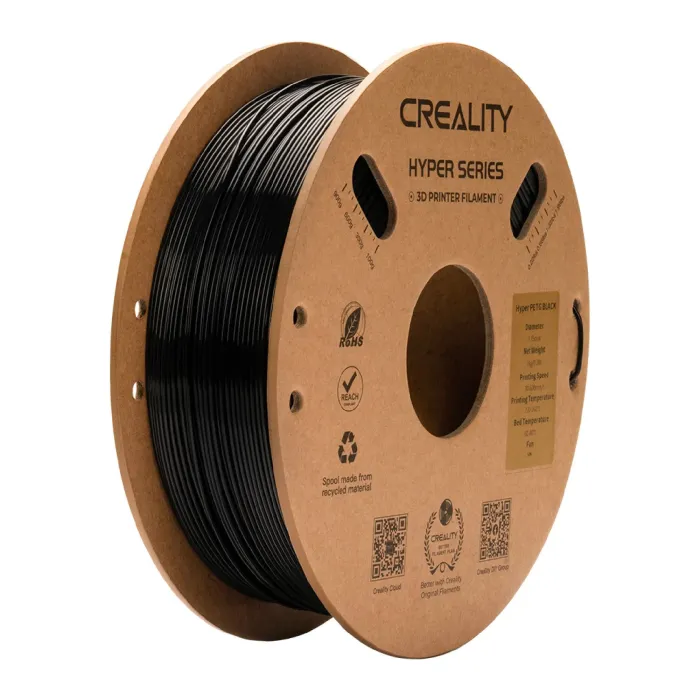 Пластик для 3D-принтера Creality Hyper PETG 1.75мм, black, 1кг Фото