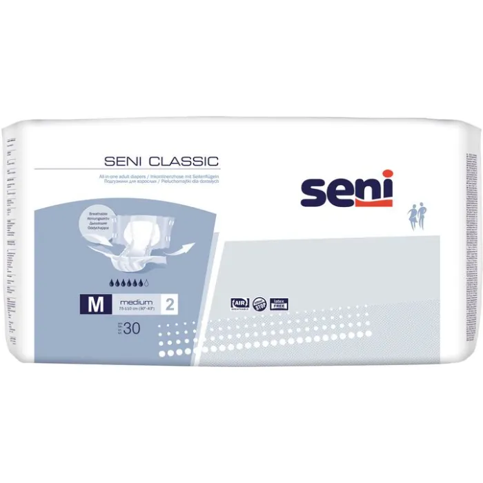 Подгузники для взрослых Seni Classic Medium 30 шт Фото
