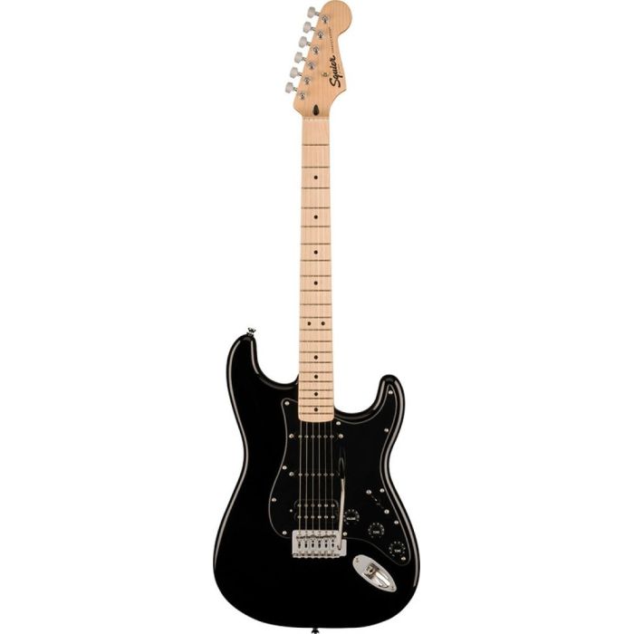 Электрогитара Squier by Fender Sonic Stratocaster HSS MN Black Фото