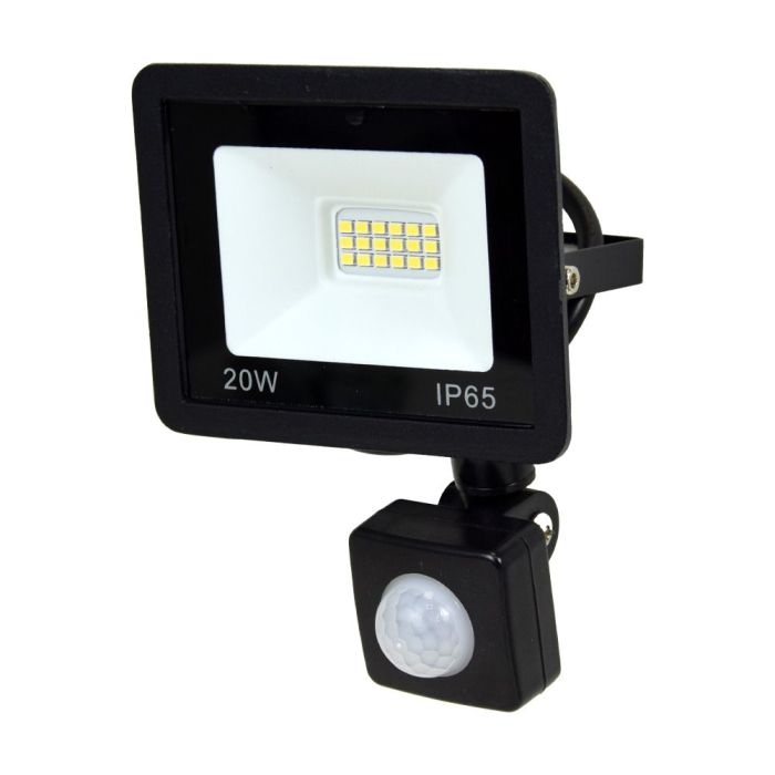 Прожектор Lightwell LW-FL-B-20-S 20 W з датчиком рух Фото