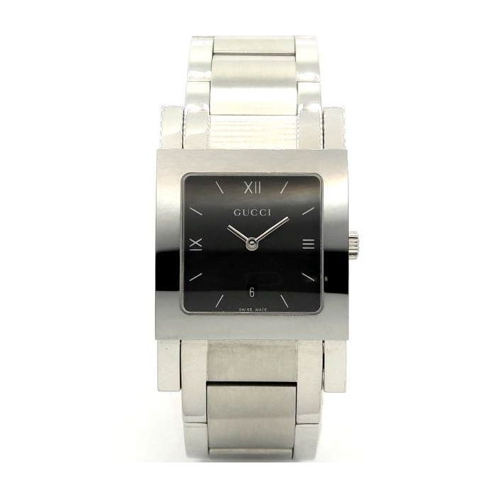 Наручные часы Gucci 7905M 17935 BLK/STEEL/BRACELET Фото