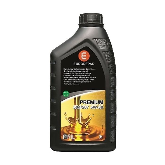 Моторное масло EUROREPAR PREMIUM 504/507 5W-30, 1л Фото