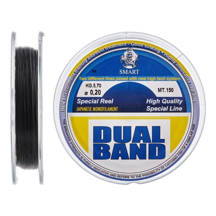 Леска Smart Dual Band 150m 0.16mm 3.6kg Фото