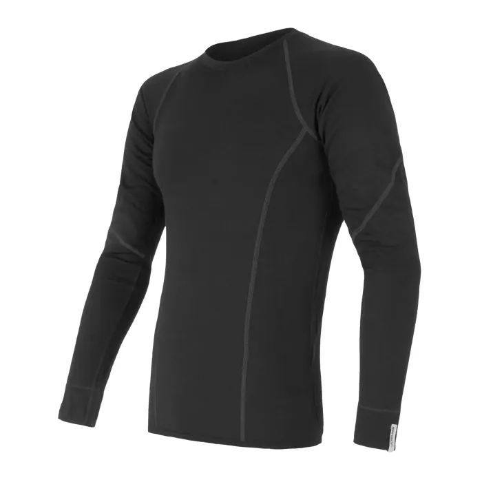 Термокофта Sensor Merino Active LS black 11109033 XL Фото