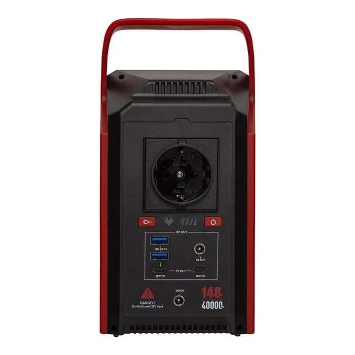 Зарядная станция PowerPlant PP-425 40000mAh, PD 30W, AC 200W Фото