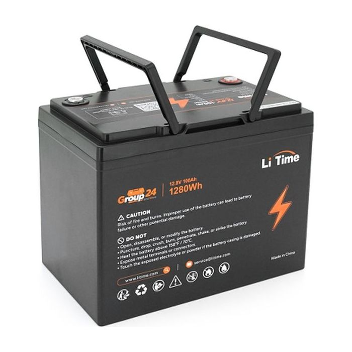 Батарея LiFePo4 Litime 12.8V-100Ah 1280Wh Фото