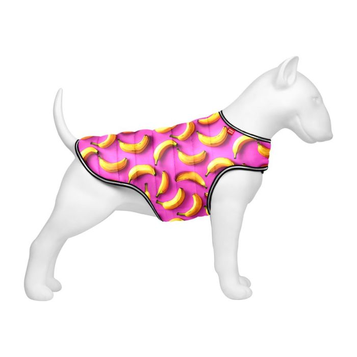 Курточка для животных WAUDOG Clothes Бананы на розовом XL Фото