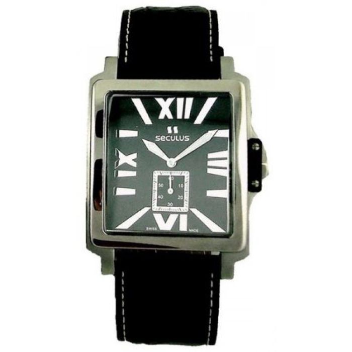 Наручные часы Seculus 4492.1.1069 black-n, ss, black leather Фото