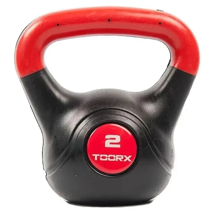 Гиря Toorx PVC 2 кг Black/Orange (KRP-2) Фото
