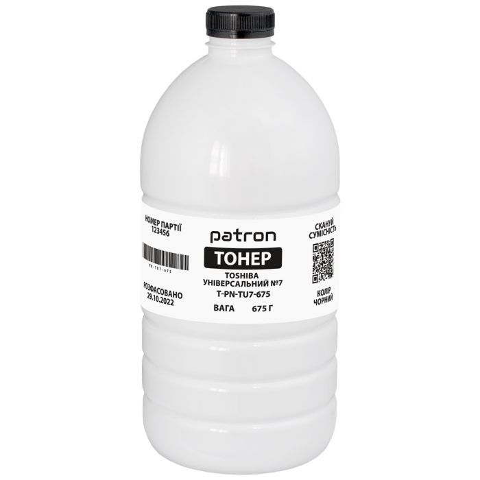 Тонер Patron Toshiba universal 7, 675 г Фото