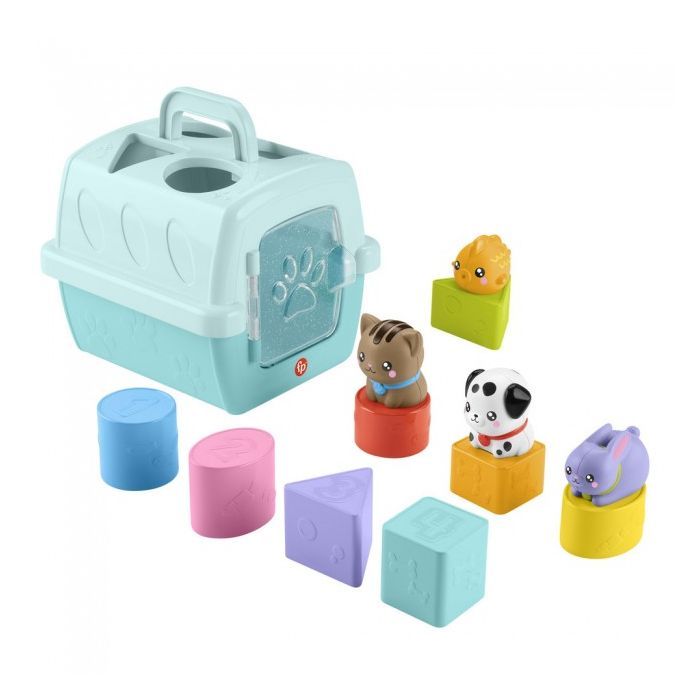 Развивающая игрушка Fisher-Price Сортер Переноска с животными Фото