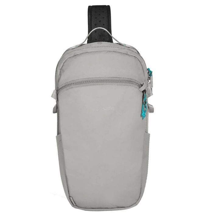 Сумка Pacsafe Eco 12L Anti-Theft Sling Backpack Серо-черная Фото