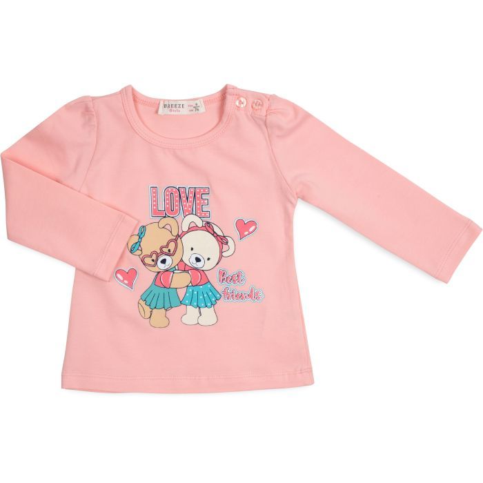 Футболка детская Breeze LOVE с длинным рукавом Фото