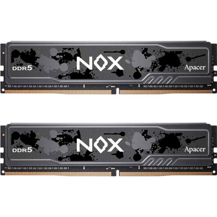 Модуль памяти для компьютера Apacer DDR5 32GB (2x16GB) 5600 MHz NOX Фото