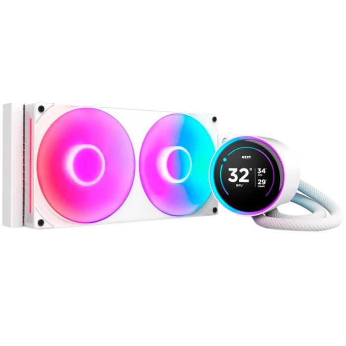 Система жидкостного охлаждения NZXT Kraken Elite RGB 240mm AIO Фото