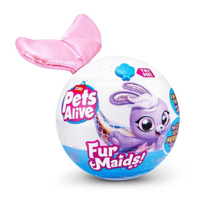 Интерактивная игрушка Pets & Robo Alive серії Furmaids – Кошеня Пурл Фото