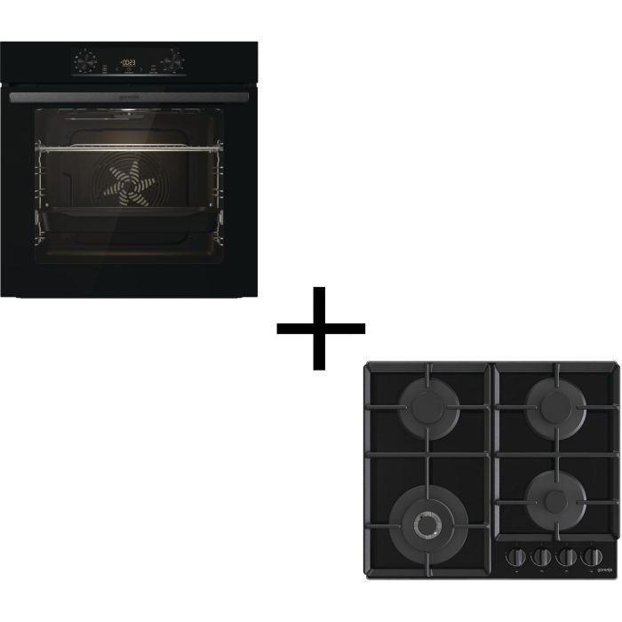 Комплект встраиваемой техники Gorenje BO6735E05B + GTW641EB Фото
