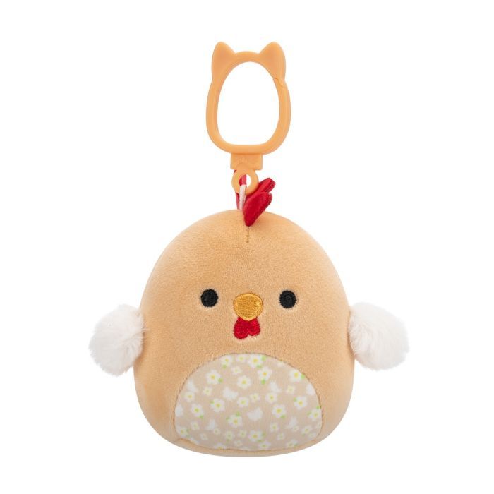 Брелок Squishmallows на клипсе - Петушок Рути 9 см Фото