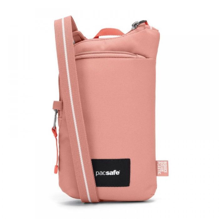 Сумка Pacsafe GO Tech Crossbody Розовая Фото