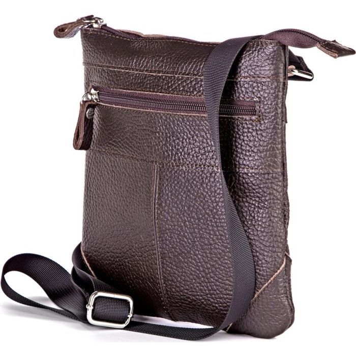 Сумка Shvigel Из натуральной кожи Коричневая Фото