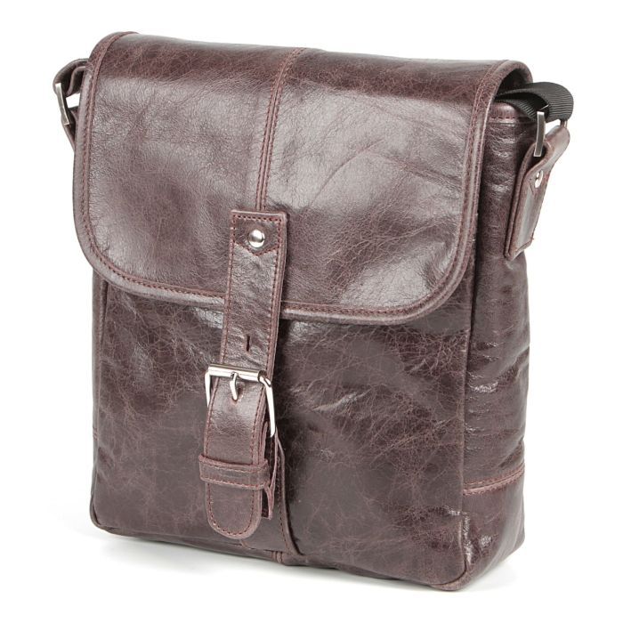 Сумка Shvigel Кожаная Коричневая Фото