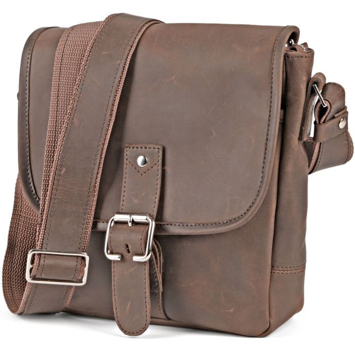 Сумка Shvigel Из винтажной кожи Коричневая Фото