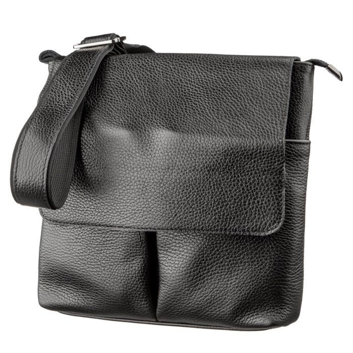 Сумка Shvigel Из натуральной кожи Черная Фото