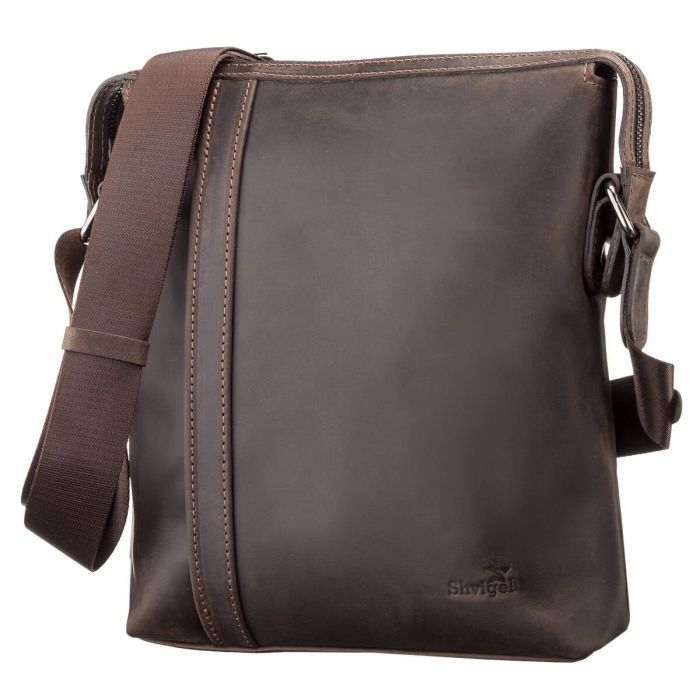 Сумка Shvigel Кожаная Коричневая Фото