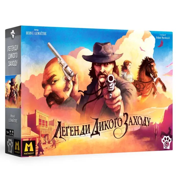 Настольная игра WoodCat Легенды Дикого Запада (Western Legends) (укр.) Фото