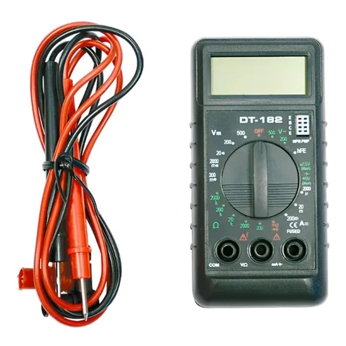 Цифровой мультиметр Voltronic DT-182, V, A, R, Q100 Фото