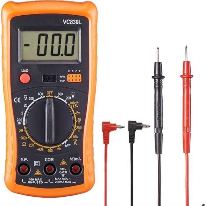Цифровой мультиметр Victor VC830L, V, A, R, Hz Фото