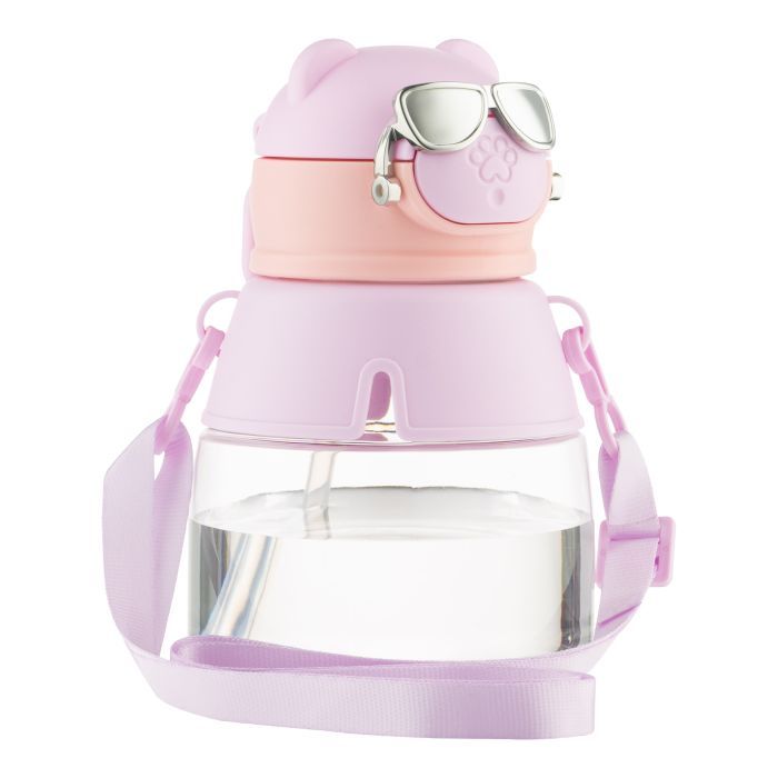 Бутылка для воды Ardesto Space 550мл рожевий Фото