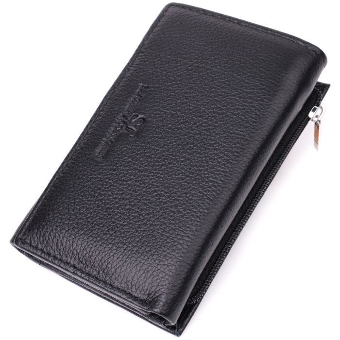 Кошелек ST Leather Кожаный Черный Фото