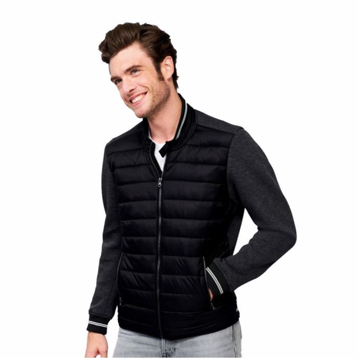 Куртка Sol's Volcano антрацит меланж/чорний L Фото