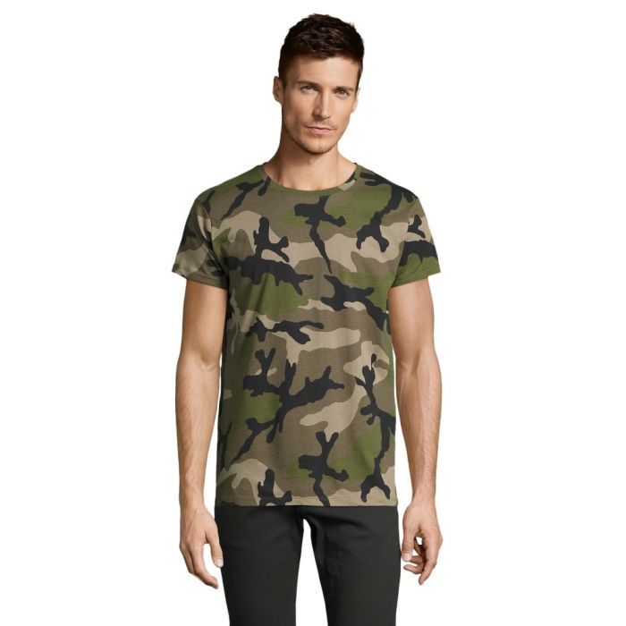 Футболка Sol's Camo men камо M Фото