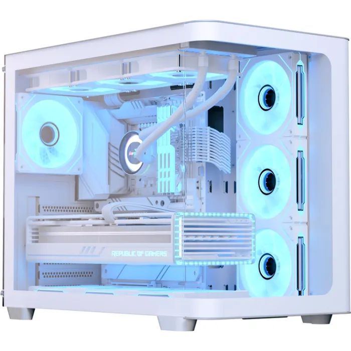 Корпус для ПК AeroCool P500C-G-WT-v1 White Фото