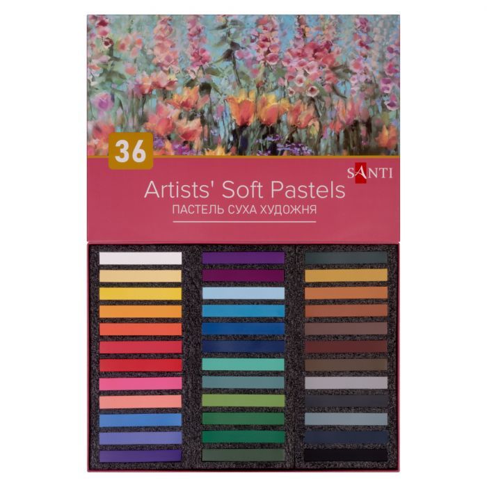 Пастель Santi 36 кольорів Фото
