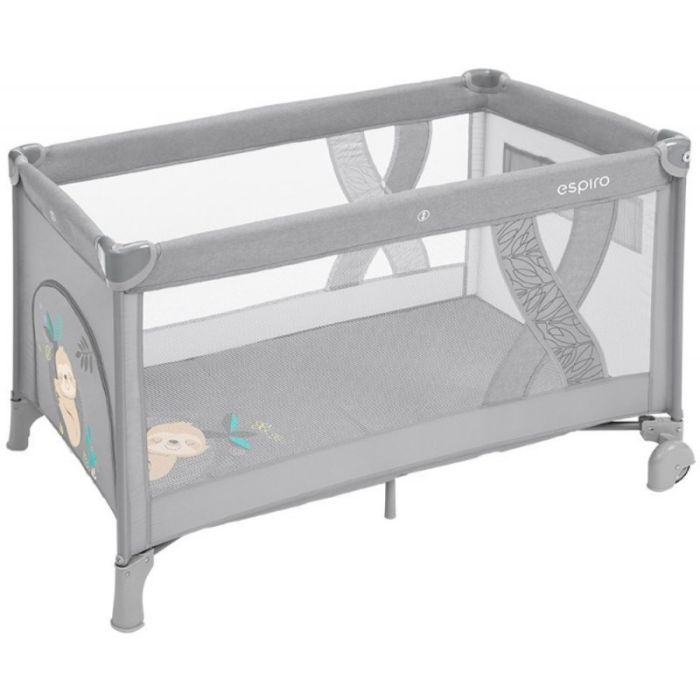 Детский манеж Espiro SIMPLE 07 LIGHT GRAY Фото