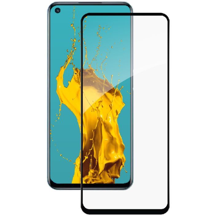 Стекло защитное Piko Full Glue Realme 9i Black Фото