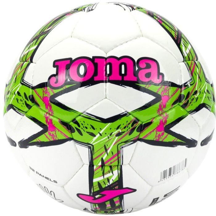 Мяч футбольный Joma Dal III (401412.334) Уні 5 Зелено-рожевий Фото