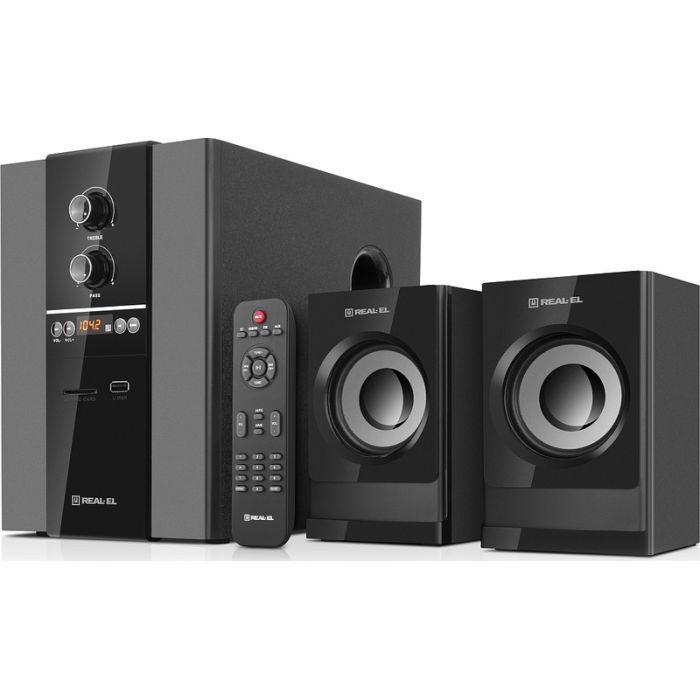 Акустическая система REAL-EL M-355 Black Фото 3